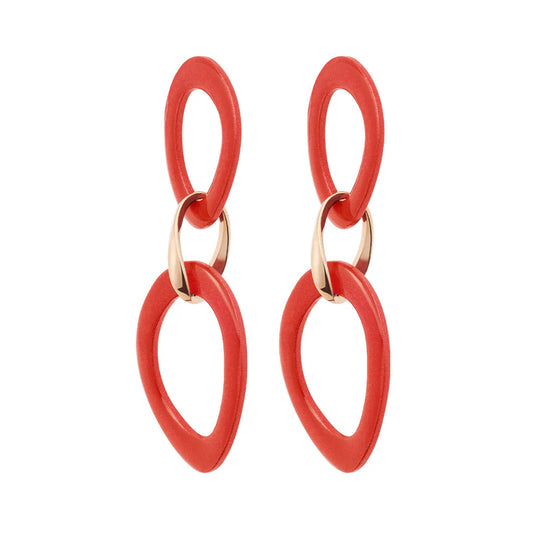 Orecchini ROSSO PREZIOSO Air Double