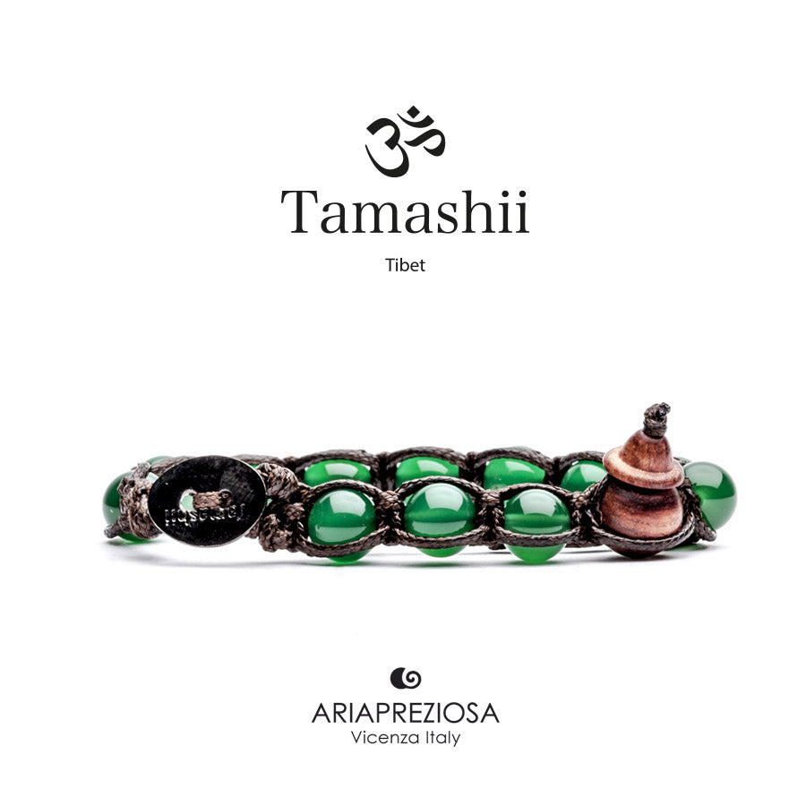 Bracciale FILO DELLA VITA Agata Verde