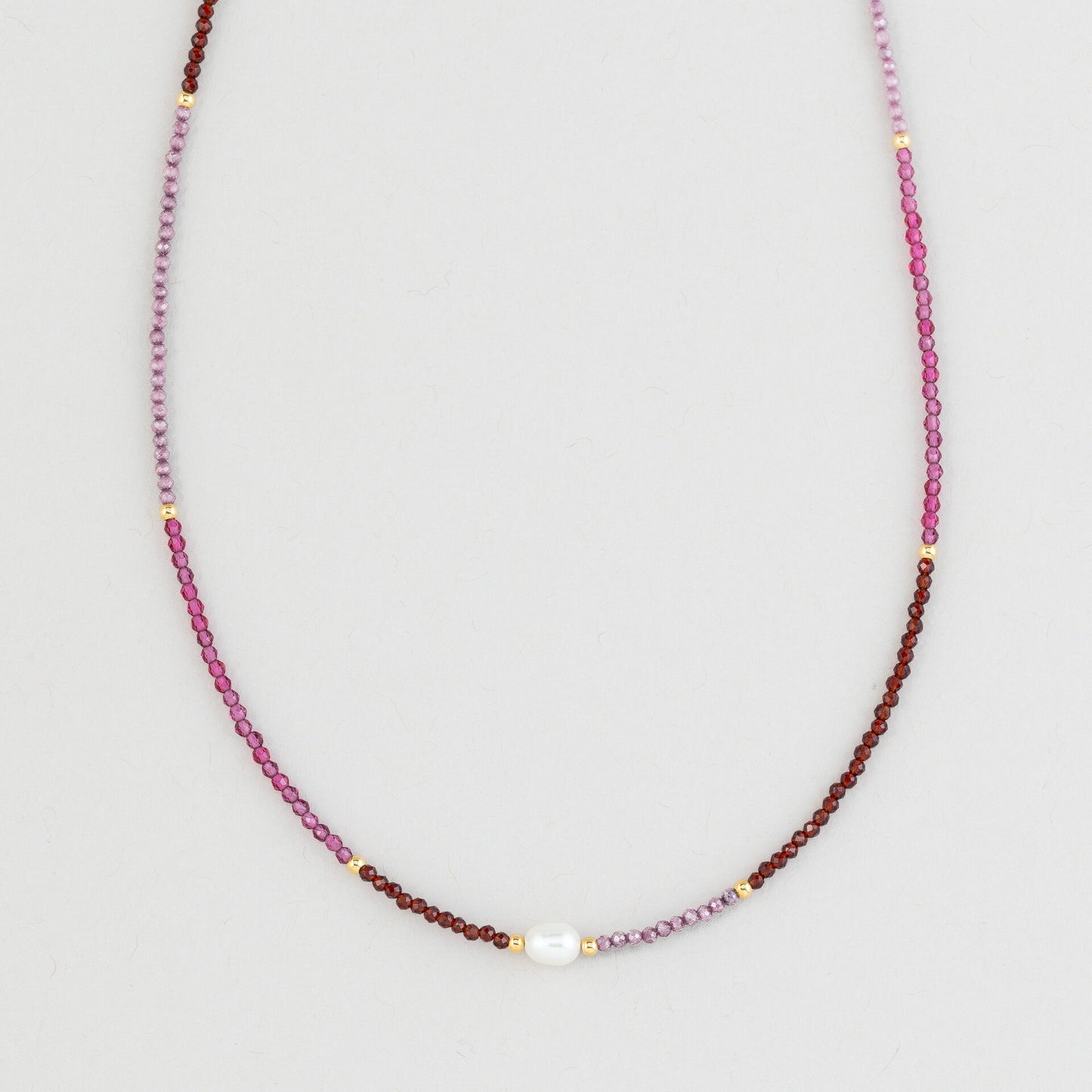 Collana Multicolor con Perla