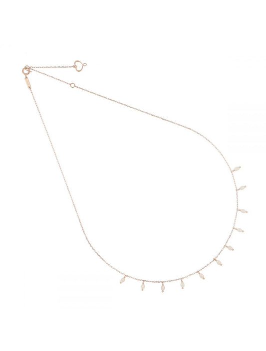 Girocollo MAMAN ET SOPHIE 18kt con Perle Mignon