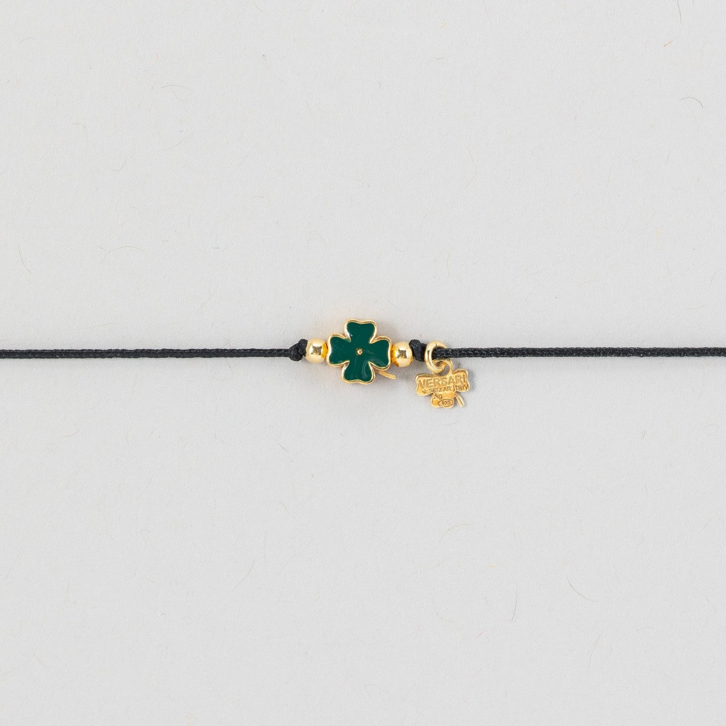 Bracciale Cordino Quadrifoglio