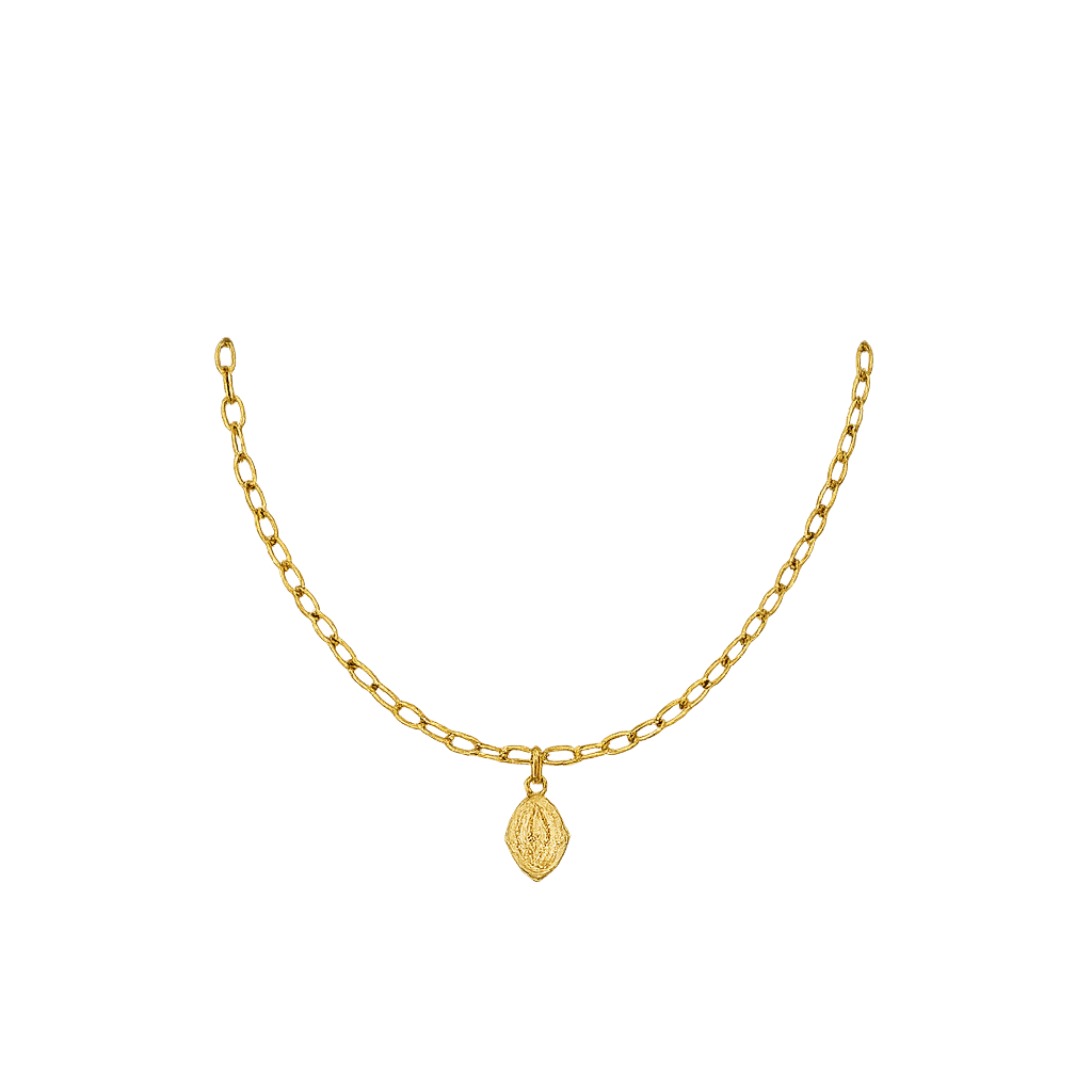 Collana in Acciaio Dorato