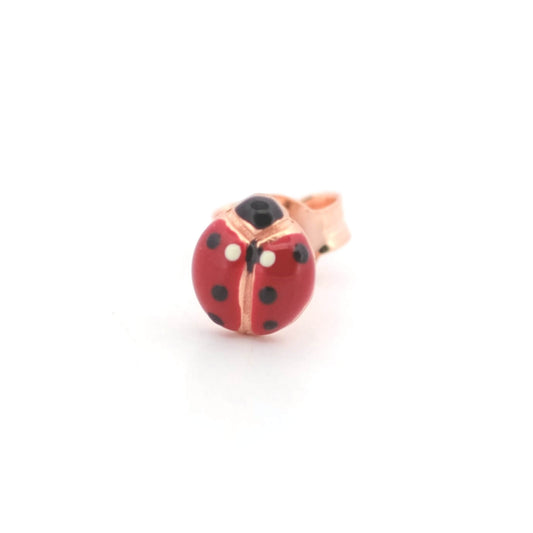 Mono orecchino Coccinella
