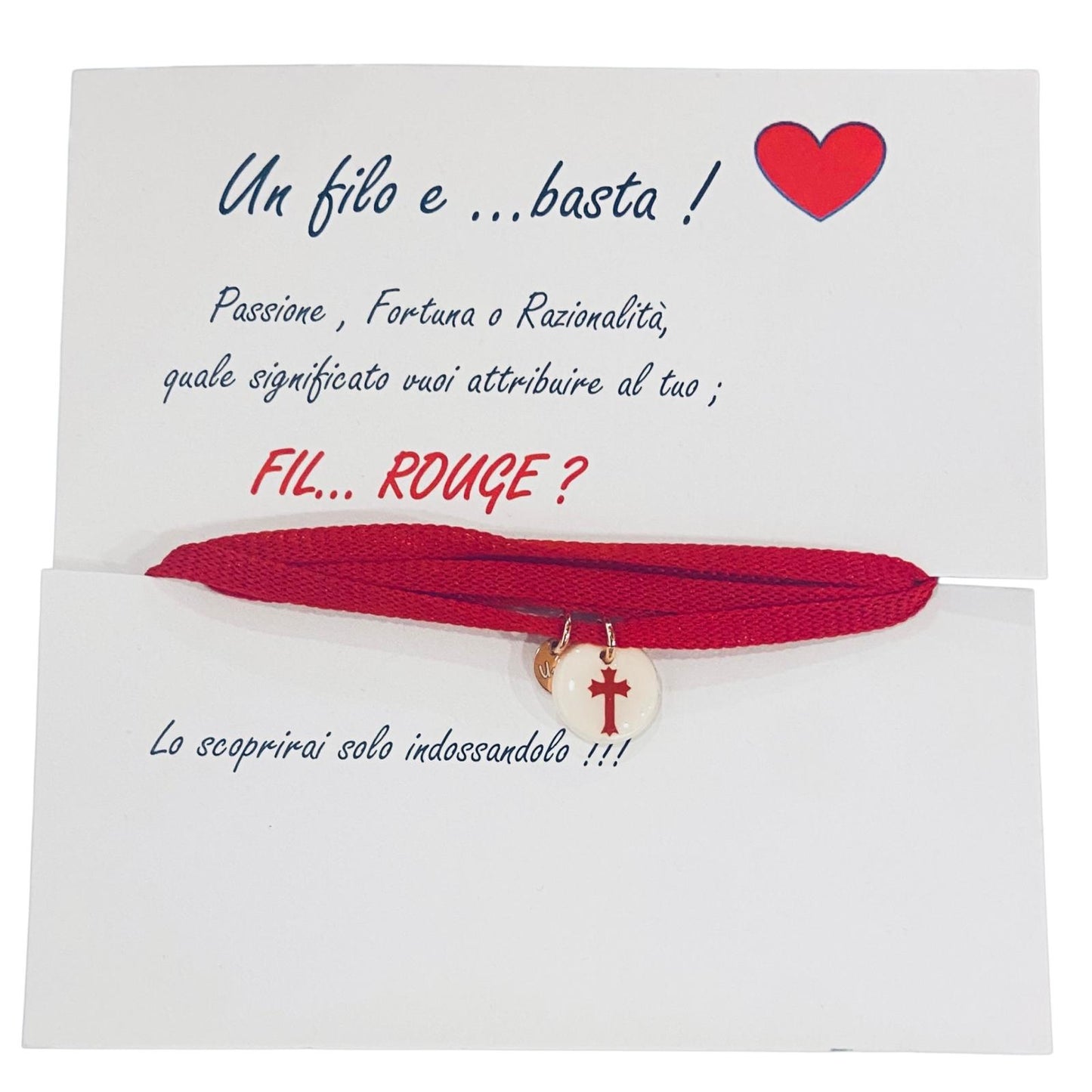 Bracciale UN FILO E BASTA Fil Rouge