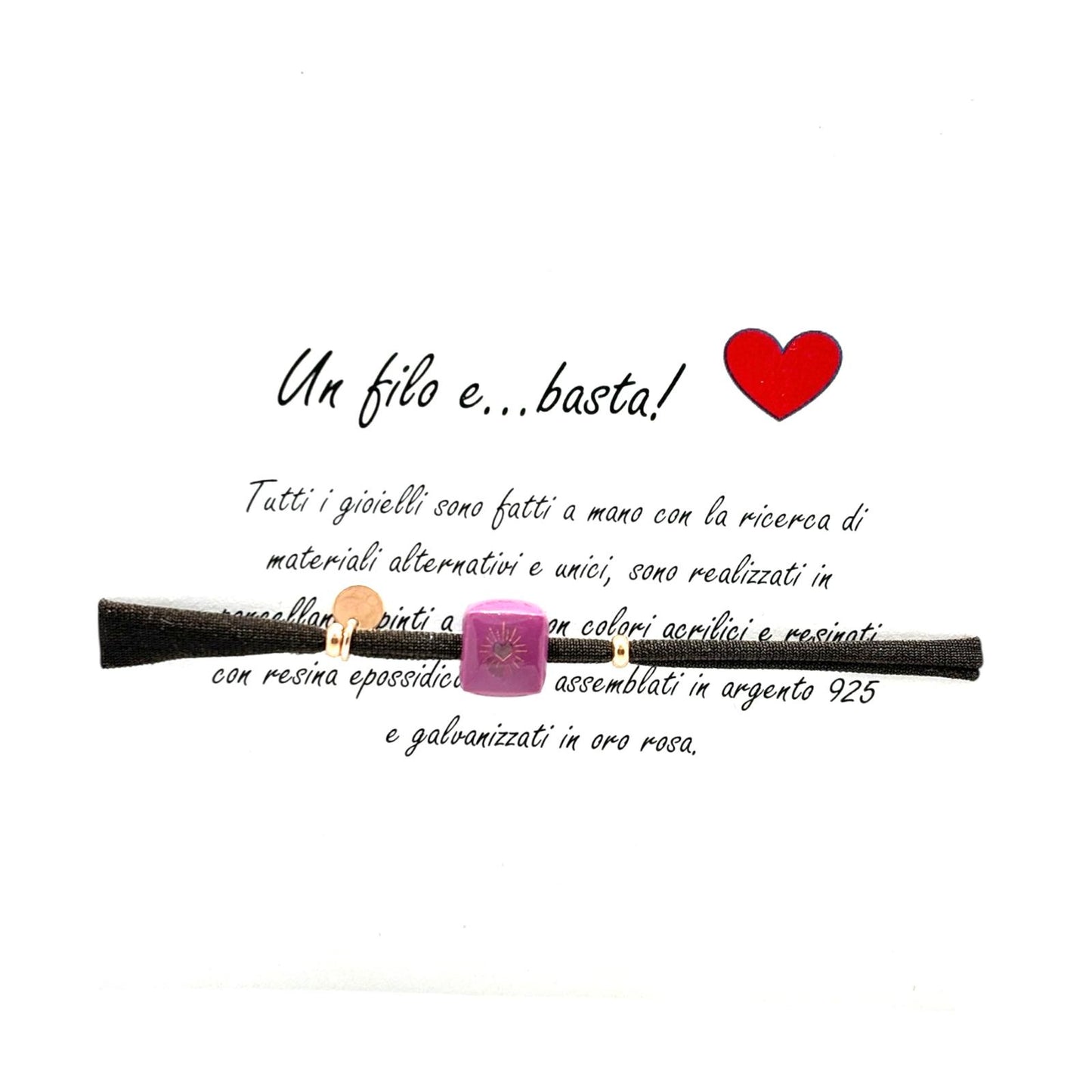 Bracciale Dadino UN FILO E BASTA