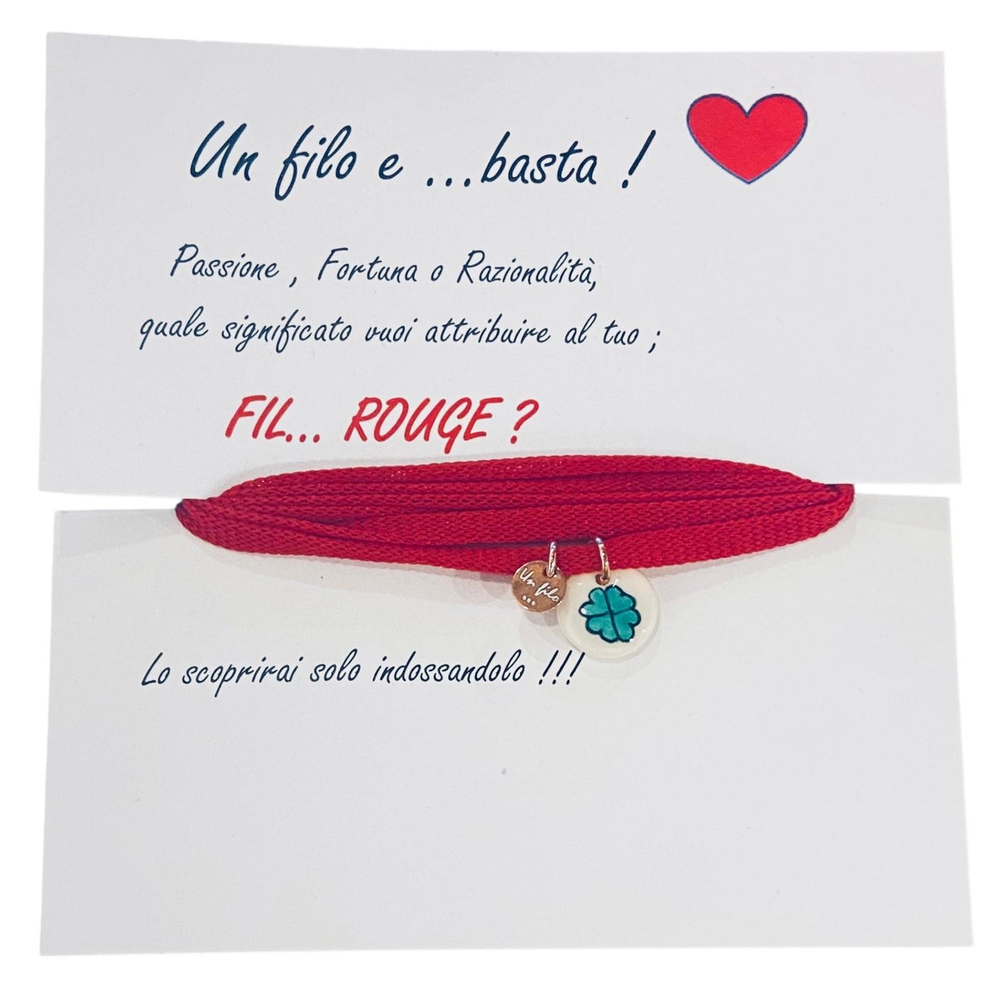 Bracciale UN FILO E BASTA Fil Rouge