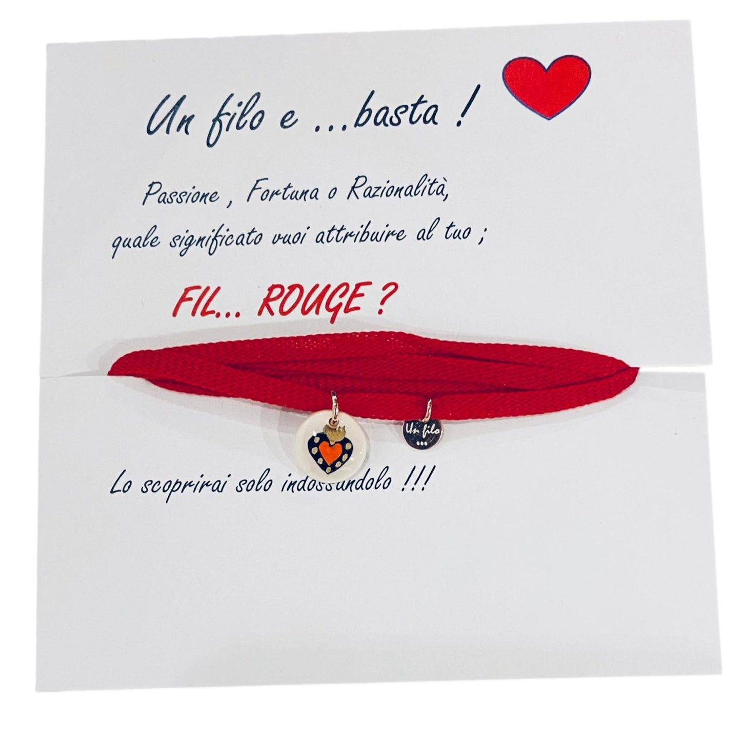 Bracciale UN FILO E BASTA Fil Rouge